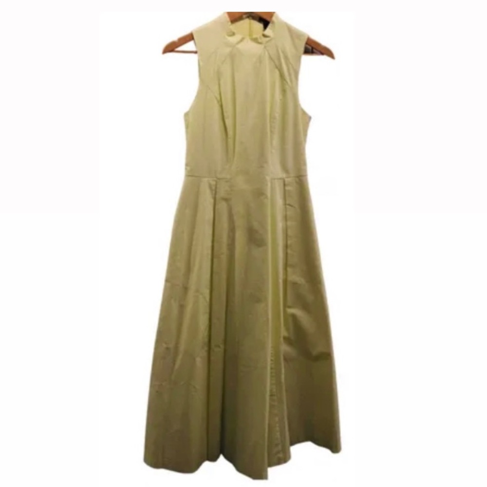 armani exchange yellow dresses